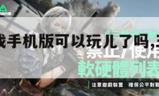 三角洲游戏手机版可以玩儿了吗,三角洲游戏怎么玩。