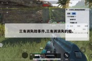 三角洲失踪事件,三角洲消失的船。